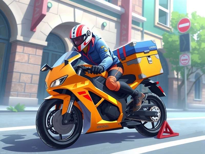 Urban Delivery Crusader Game Cover